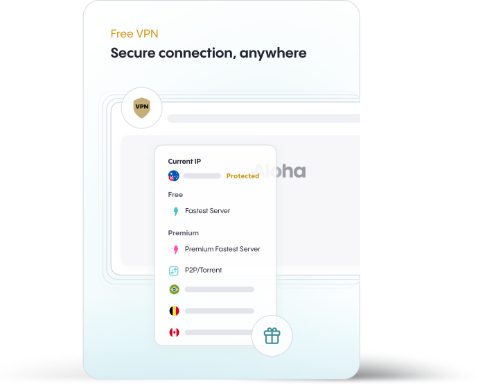 Free VPN — secure connection anywhere