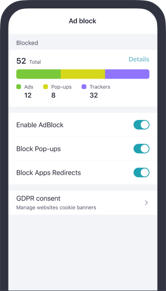 Aloha ad block screen